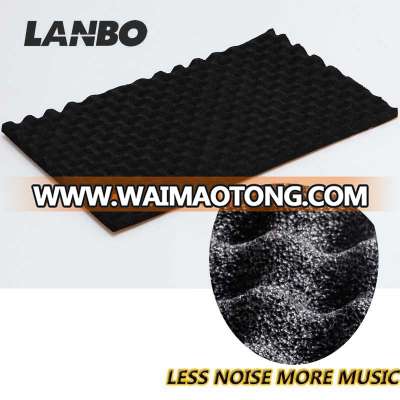 2017 Lanbo new product car sound absorbing material,Egg crate acustic foam for sale