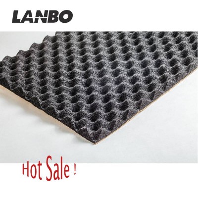 Lanbo Egg Crate Foam Rubber Sound Insulation Material For Consruction /car/ktv/studio